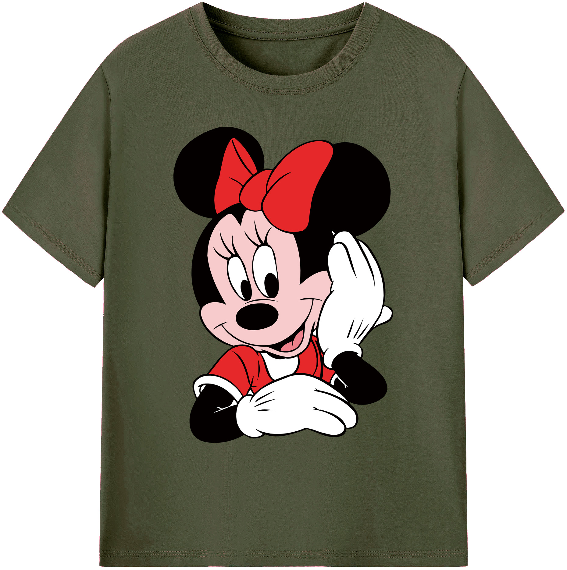 ミッキーマウス Mickey Mouse 綿100％ メンズ半袖Tシャツ｜肌触りやわらか＆通気性